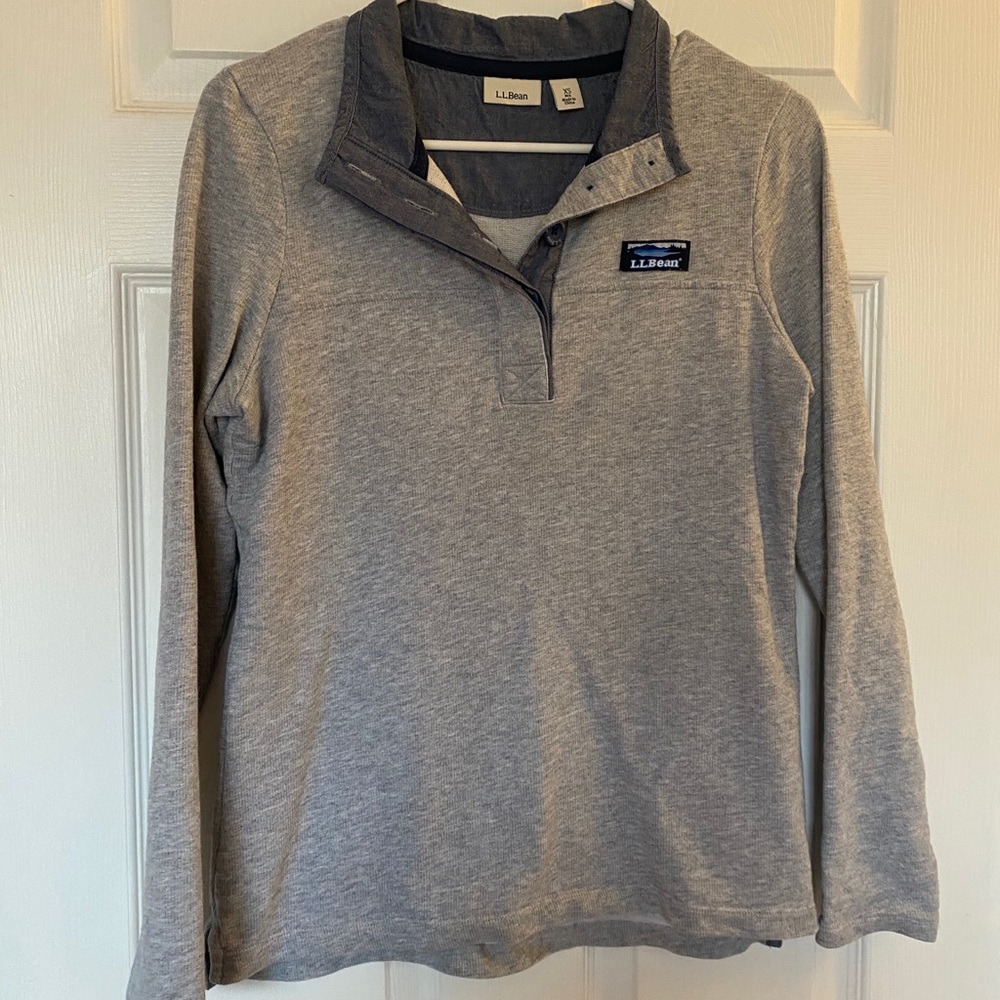 EUC L.L. Bean Cotton Rugby - XS